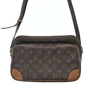 LOUIS VUITTON Shoulder Bag Brown All over pattern